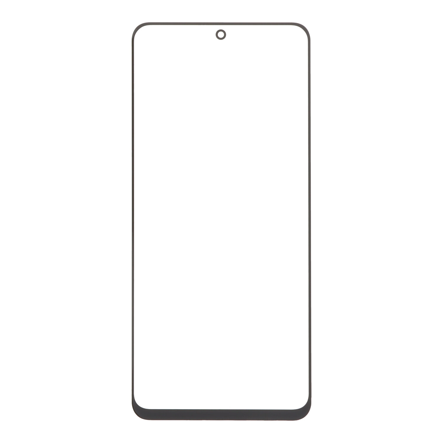 Glass Lens + OCA for Honor 90 Smart Black OEM