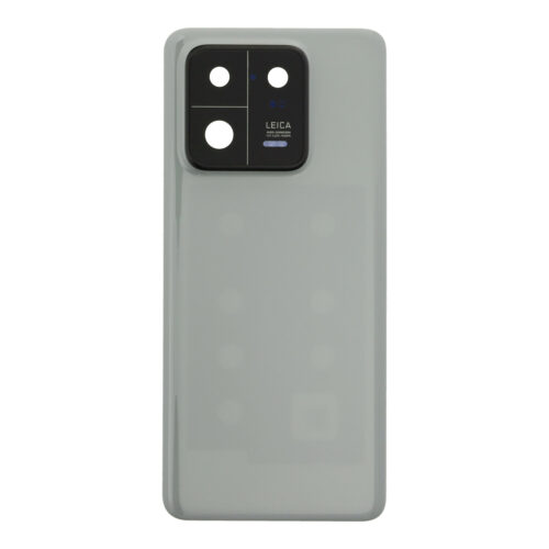 Battery Door + Battery Door Adhesive + Back Camera Lens and Bezel for Xiaomi 13 Pro Green Premium