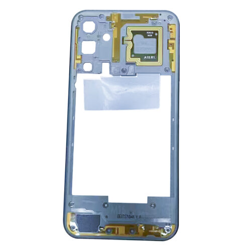 Middle Frame with NFC for Samsung Galaxy M15 Light Blue Premium