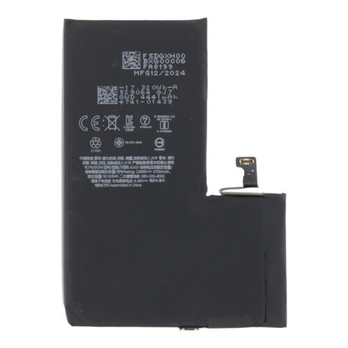 A3121 4441mAh Battery + Battery Adhesive for iPhone 15 Pro Max No Pop-Ups Decode Version OEM without Logo