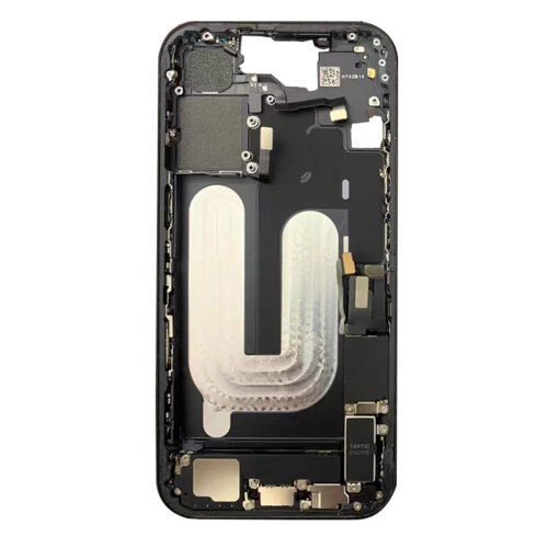 Middle Frame Assembly with Side Buttons + SIM Card Tray for iPhone 16 Plus European Version Ultramarine OEM