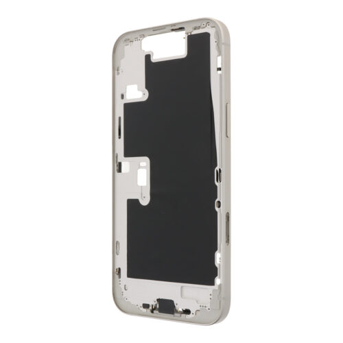 Middle Frame Assembly with Side Buttons + SIM Card Tray for iPhone 16 Pro Max European Version White Titanium OEM