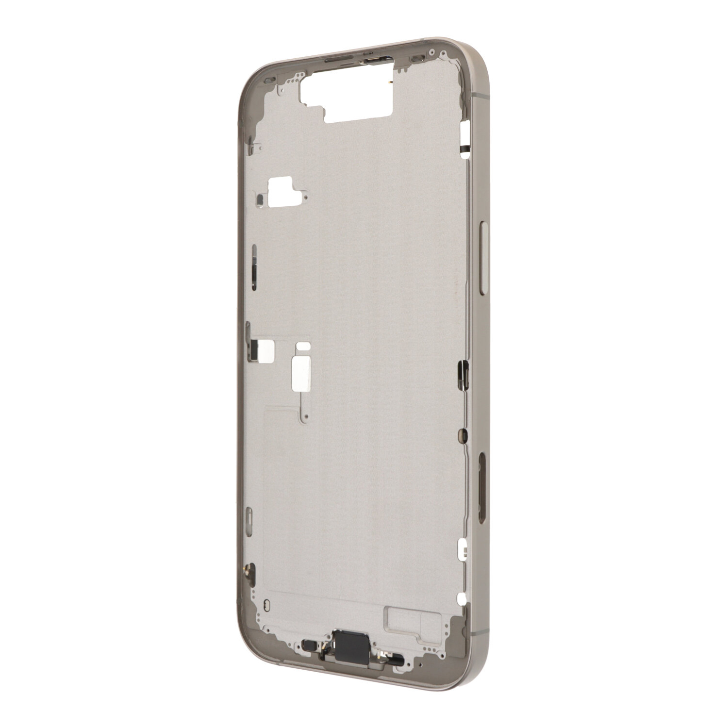 Middle Frame Assembly with Side Buttons + SIM Card Tray for iPhone 16 Pro Max European Version Natural Titanium OEM