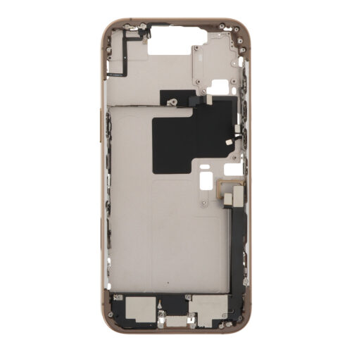 Middle Frame Assembly with Side Buttons + SIM Card Tray for iPhone 16 Pro Max European Version Desert Titanium OEM