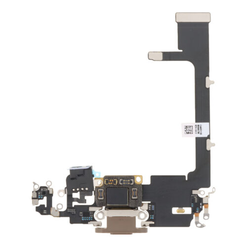 Charging Port Flex Cable with Board for iPhone 11 Pro Gold Premium
