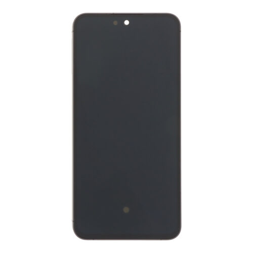 Screen Replacement With Frame for Samsung Galaxy S24 FE USA Version Black Premium(Third Party Glued)