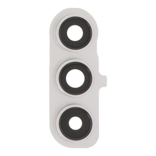 Back Camera Lens and Bezel for Samsung Galaxy S24 FE Silver Premium