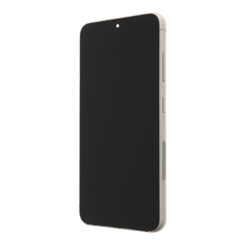 Screen Replacement With Frame for Samsung Galaxy S23 S911U USA Version Silver Premium(Third Party Glued)