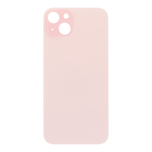 Battery Door with Adhesive for iPhone 15 Plus Small Hole Pink OEM
