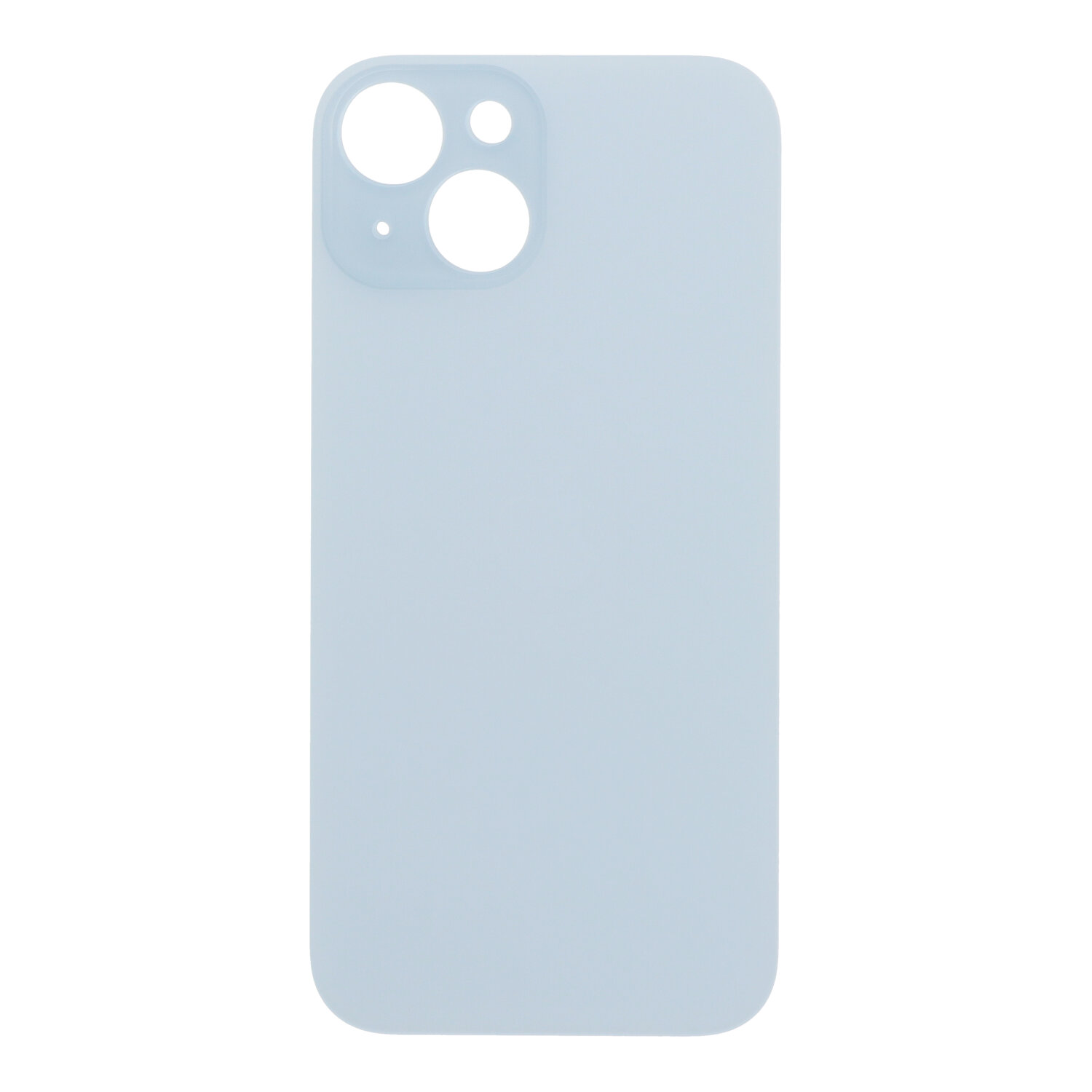 Battery Door with Adhesive for iPhone 15 Small Hole Blue OEM