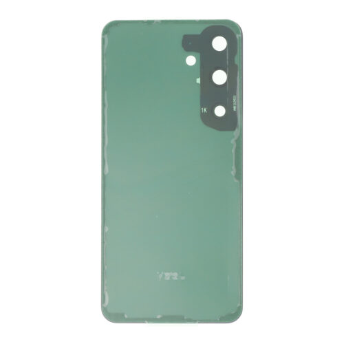 Battery Door + Battery Door Adhesive + Back Camera Lens and Bezel for Samsung Galaxy S24 Cobalt Violet without Logo HQ