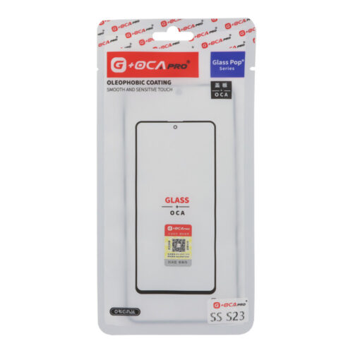 G+OCA Pro Glass Lens + OCA for Samsung Galaxy S23 Black