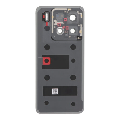 Battery Door + Battery Door Adhesive + Back Camera Lens and Bezel for Xiaomi 15 Black Premium