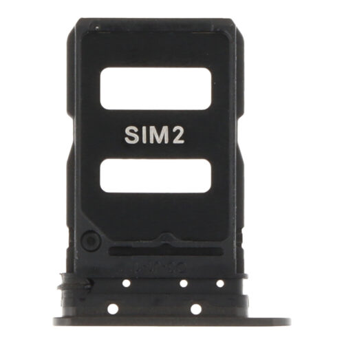 SIM Card Tray for Xiaomi 15 Dual Card Version Black Premium