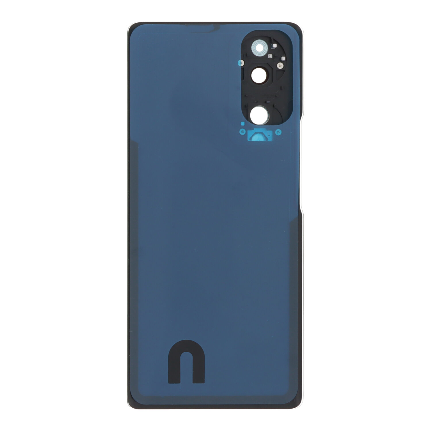 Battery Door + Battery Door Adhesive + Back Camera Lens and Bezel for Honor 70 Green without Logo HQ