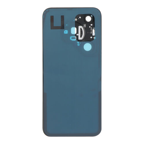 Battery Door + Battery Door Adhesive + Back Camera Lens and Bezel for Huawei Pura 70 Pro Black HQ