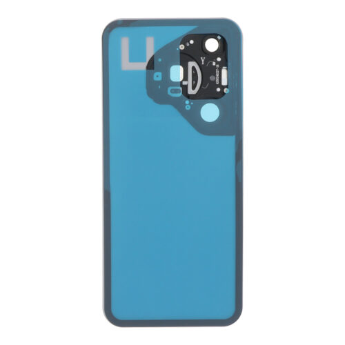 Battery Door + Battery Door Adhesive + Back Camera Lens and Bezel for Huawei Pura 70 Pro White HQ