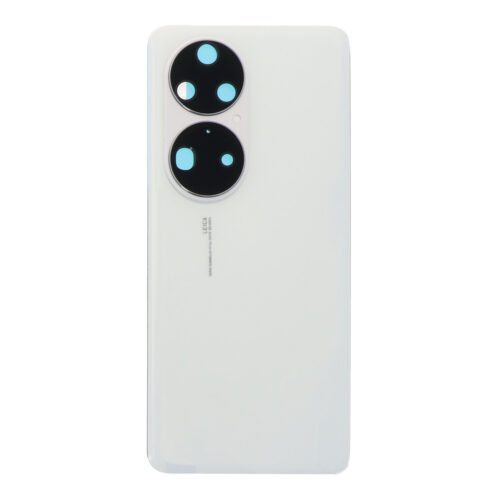 Battery Door + Battery Door Adhesive + Back Camera Lens and Bezel for Huawei P50 Pro White HQ