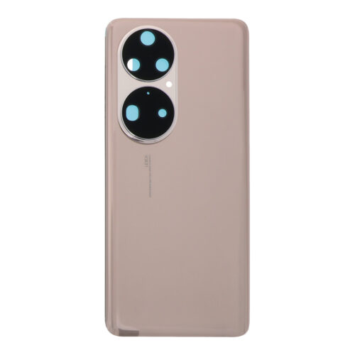 Battery Door + Battery Door Adhesive + Back Camera Lens and Bezel for Huawei P50 Pro Gold HQ