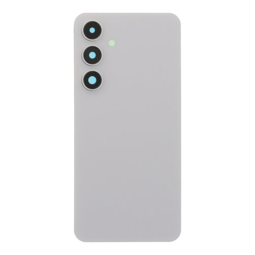 Battery Door + Battery Door Adhesive + Back Camera Lens and Bezel for Samsung Galaxy S24 FE Gray OEM