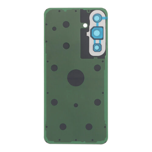 Battery Door + Battery Door Adhesive + Back Camera Lens and Bezel for Samsung Galaxy S24 FE Mint HQ