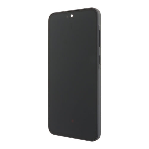 Screen Replacement With Frame for Samsung Galaxy A36 Black Premium(Third Party Glued)