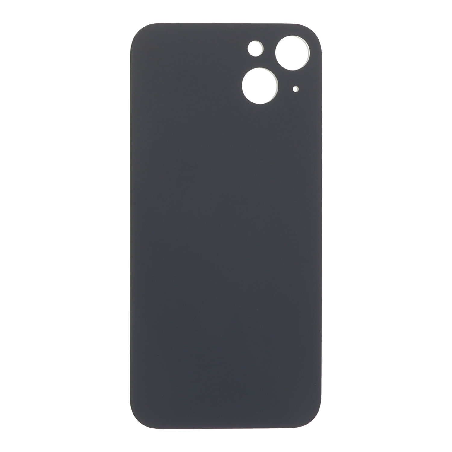 Battery Door with Adhesive for iPhone 15 Plus Small Hole Black without Logo OEM