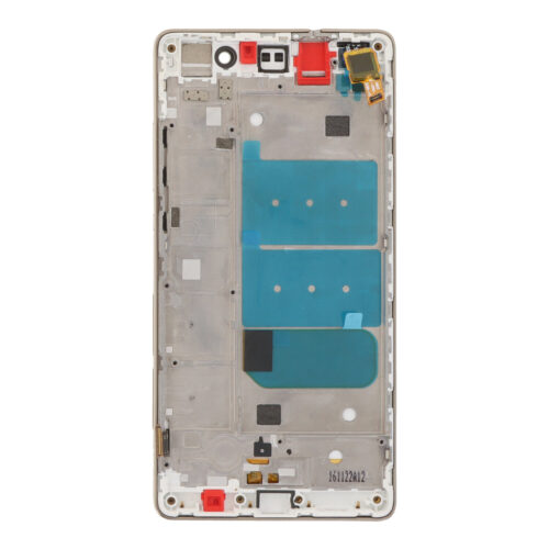 Screen Replacement With Frame with Proximity Light Sensor Flex Cable for Huawei P8 Lite White HQ