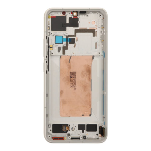 Screen Replacement With Frame for Xiaomi 15 White Refurb