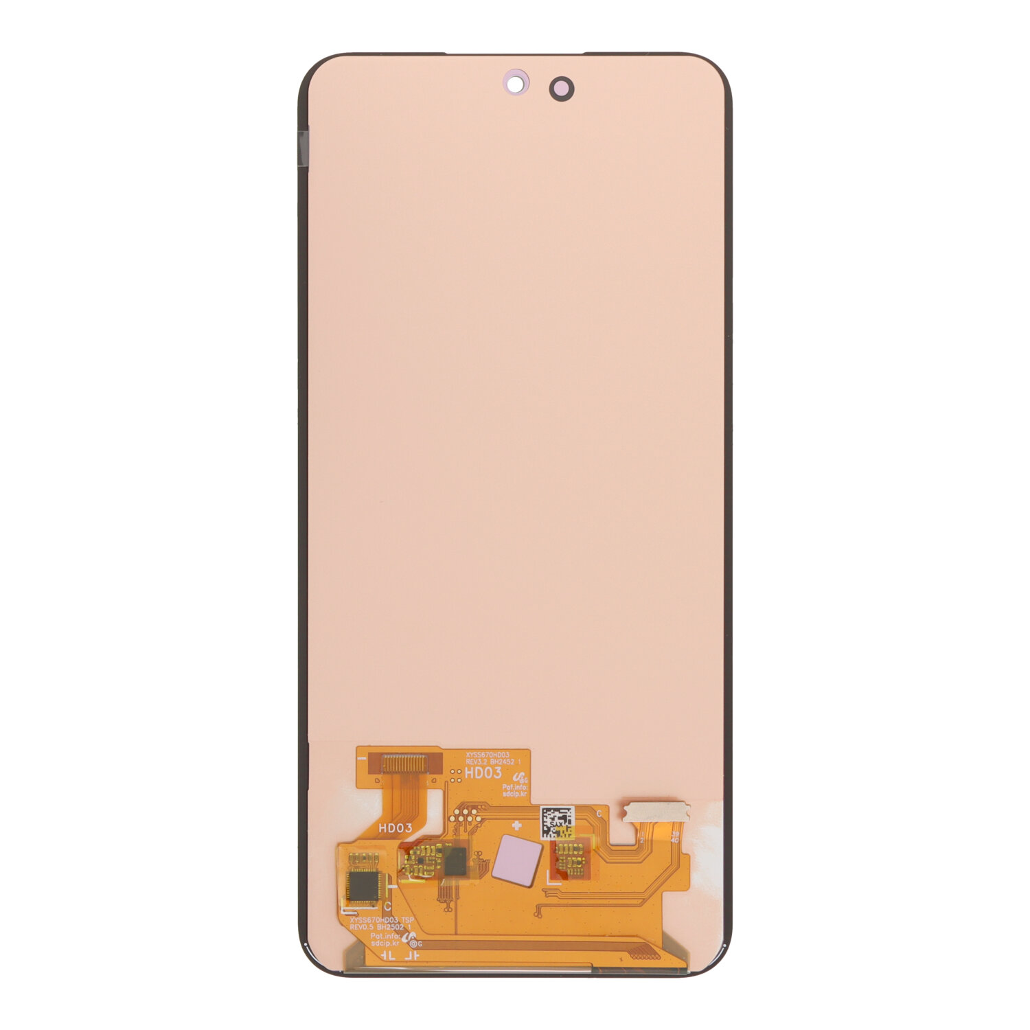 Screen Replacement for Samsung Galaxy A56 OLED Black HQ