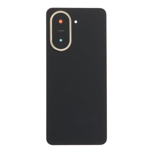 Battery Door + Battery Door Adhesive + Back Camera Lens and Bezel for Xiaomi Redmi A5 4G Midnight Black Premium