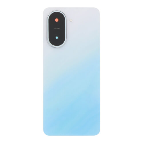 Battery Door + Battery Door Adhesive + Back Camera Lens and Bezel for Xiaomi Redmi A5 4G Ocean Blue Premium