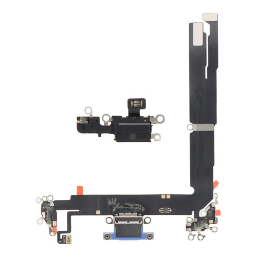 Charging Port Flex Cable with Charging Port Module for iPhone 16 Plus Ultramarine Pulled