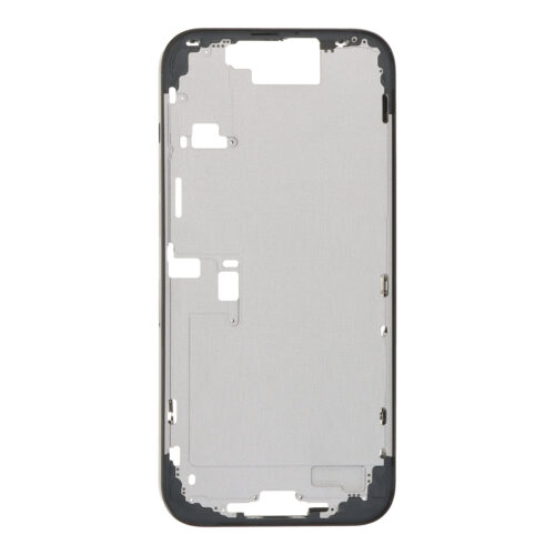 Middle Frame with Power&Volume Button+Side Rails+Card Tray+Speaker Anti-Dust Mesh for iPhone 16 Pro Max European Version Black Titanium OEM