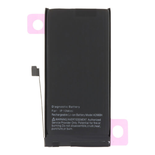 LHH 2406mAh Battery + Battery Adhesive for iPhone 13 Mini 5.4" 1st Version Standard Capacity Version+Diagnosable + Battery Health 100% OEM