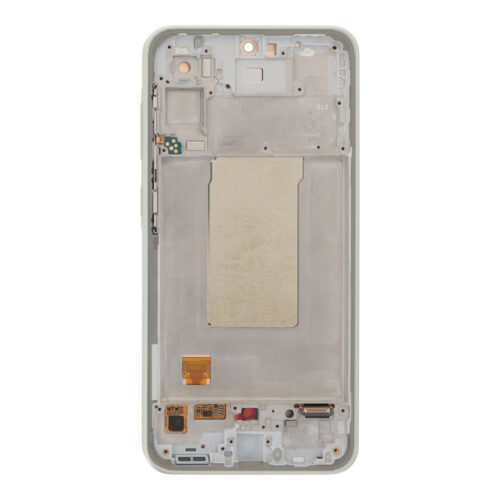 Small Display Size Screen Replacement With Frame for Samsung Galaxy A36 OLED Lime HQ