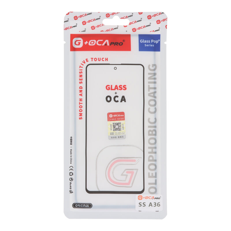 G+OCA Pro Glass Lens + OCA for Samsung Galaxy A36/A56 Black