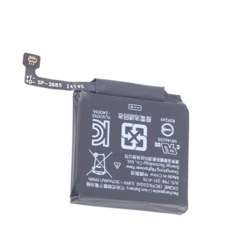G1QME 307mAh Battery + Battery Adhesive for Google Pixel Watch 3 41mm OEM without Logo