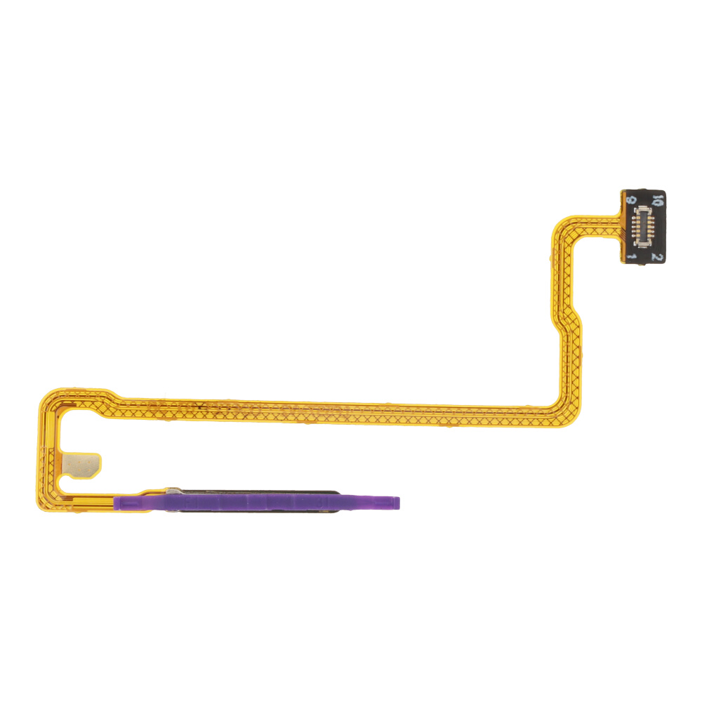 Fingerprint Sensor Flex Cable for Honor X7c Black Premium