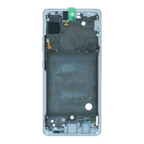 Front Housing for Samsung Galaxy A71 5G Blue Premium