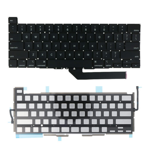 Keyboard with Backlight for Macbook Pro 16" 2019 A2141 USA Version Black Premium
