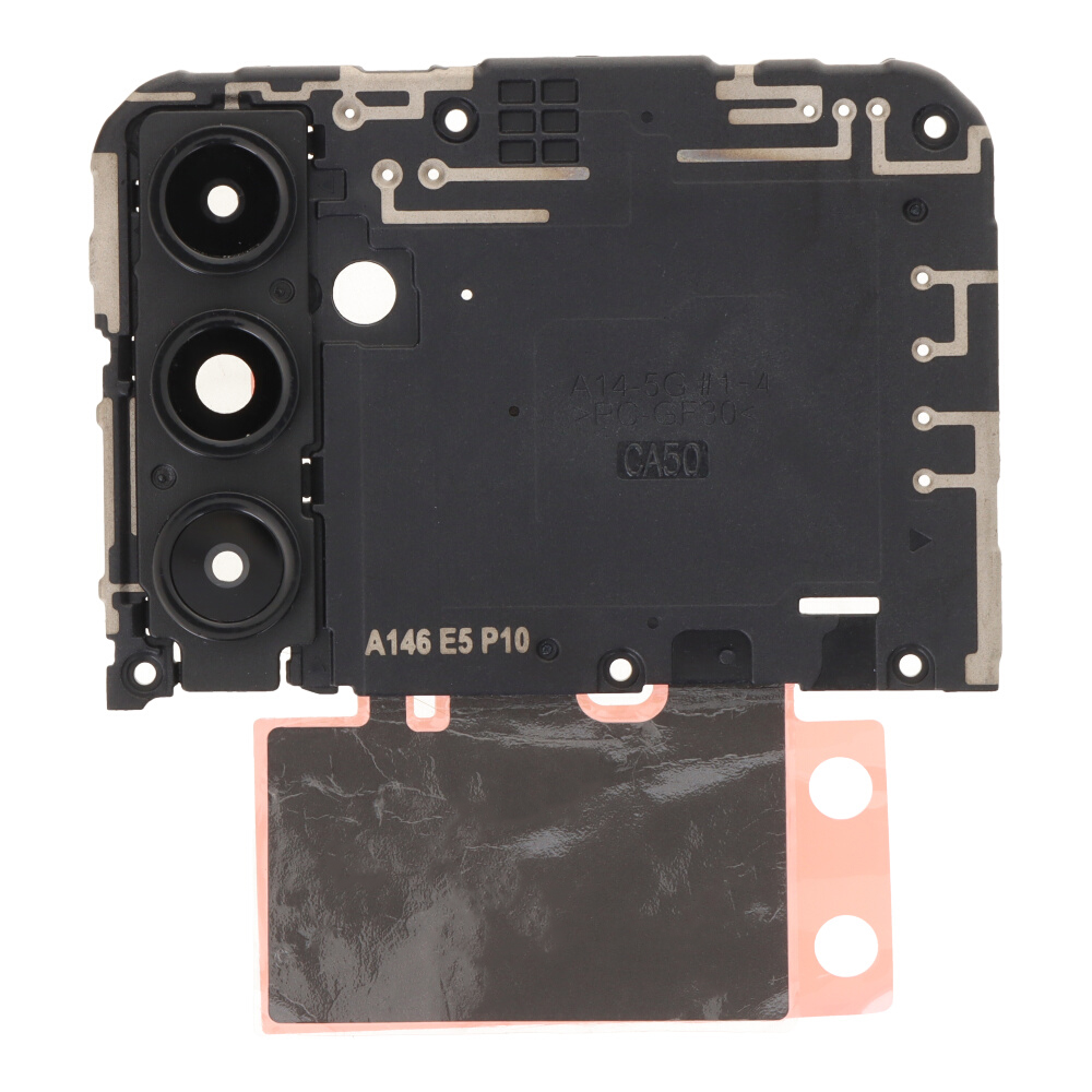 Motherboard Retaining Bracket with Camera Lens and Bezel for Samsung Galaxy A14 5G A146P European Version Premium