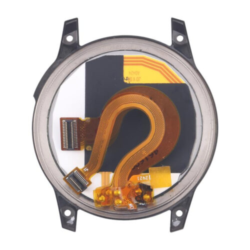 Screen Replacement With Frame for Garmin Fenix 7 Black Premium(Third Party Glued)