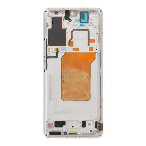 Screen Replacement With Frame for Xiaomi 13 Pro TFT Ceramic White HQ