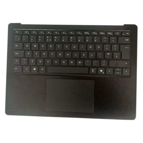 Keyboard With C Shell and Touch Board for Microsoft Surface Laptop 6 13.5” UK Version Black Premium