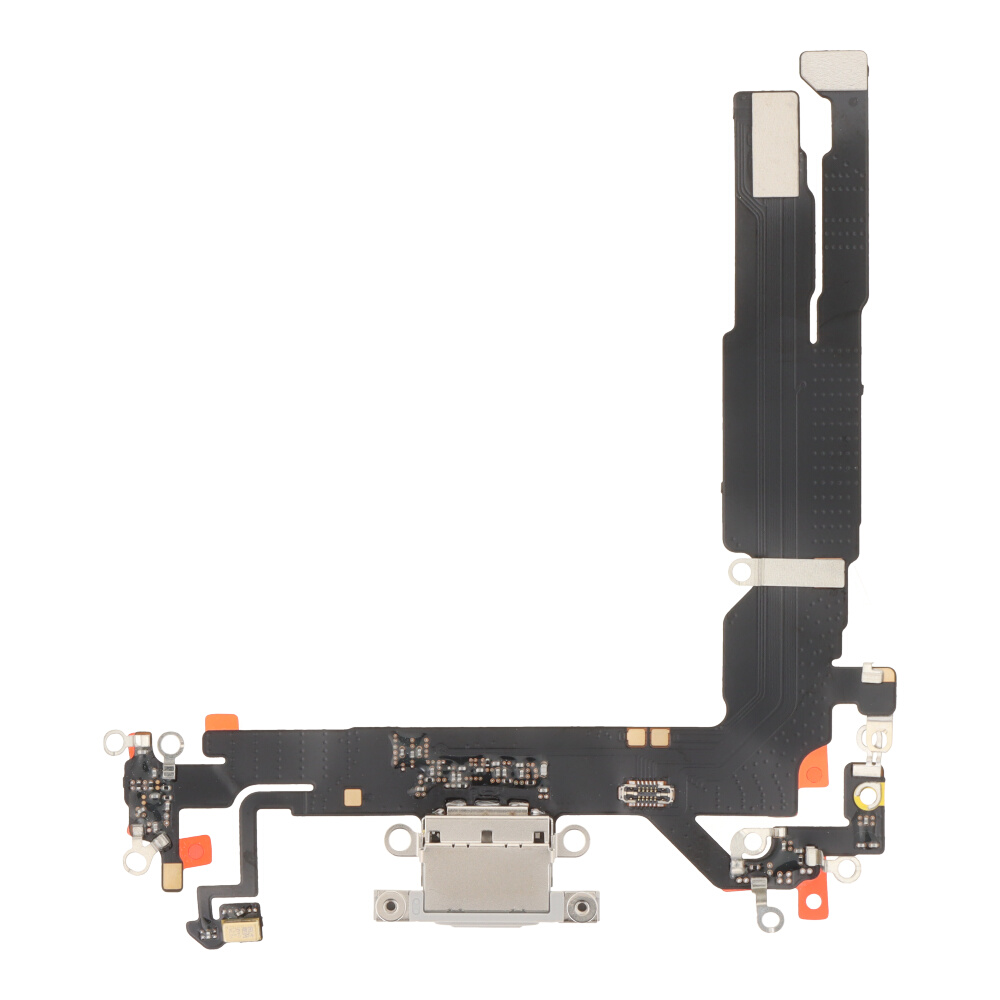 Charging Port Flex Cable for iPhone 17 White HQ