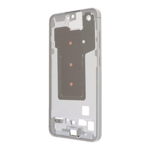 Front Housing for Samsung Galaxy S24 FE USA Version Silver Premium