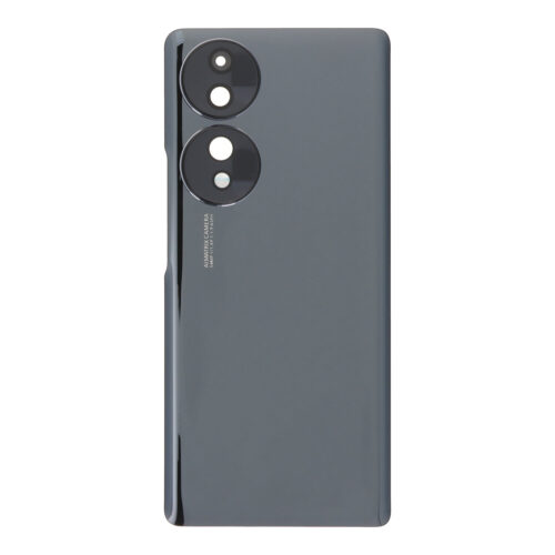 Battery Door + Battery Door Adhesive + Back Camera Lens and Bezel for Honor 70 Black OEM
