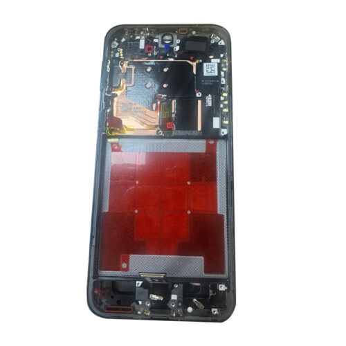 Screen Replacement With Frame for Huawei Pura 80 Pro/Pura 80 Ultra Golden Black Premium(Third Party Glued)