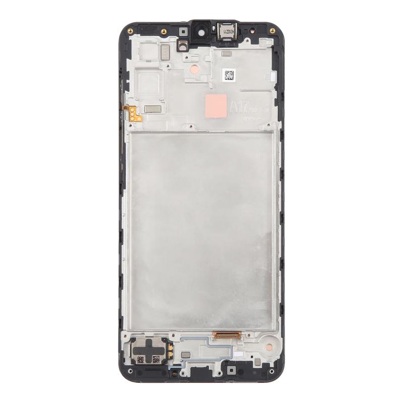 Screen Replacement With Frame for Samsung Galaxy A17 4G OLED Black HQ